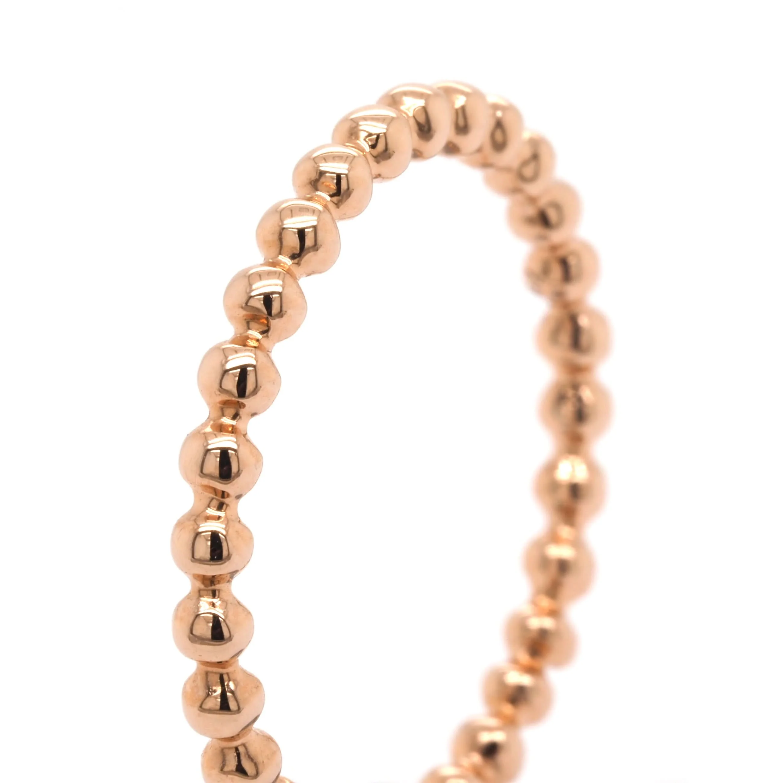 18ct Rose Gold Stacking Ring - Image 3