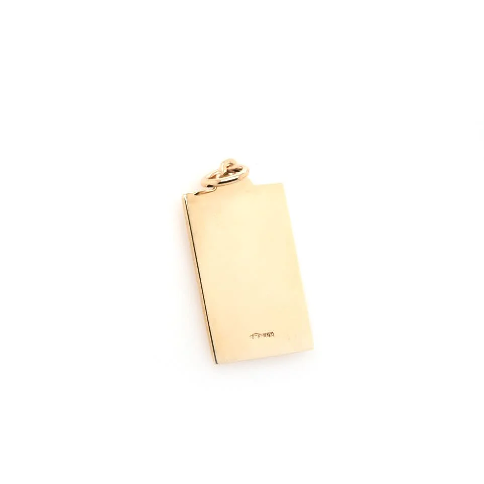 9ct Gold St Christopher Pendant - Image 2