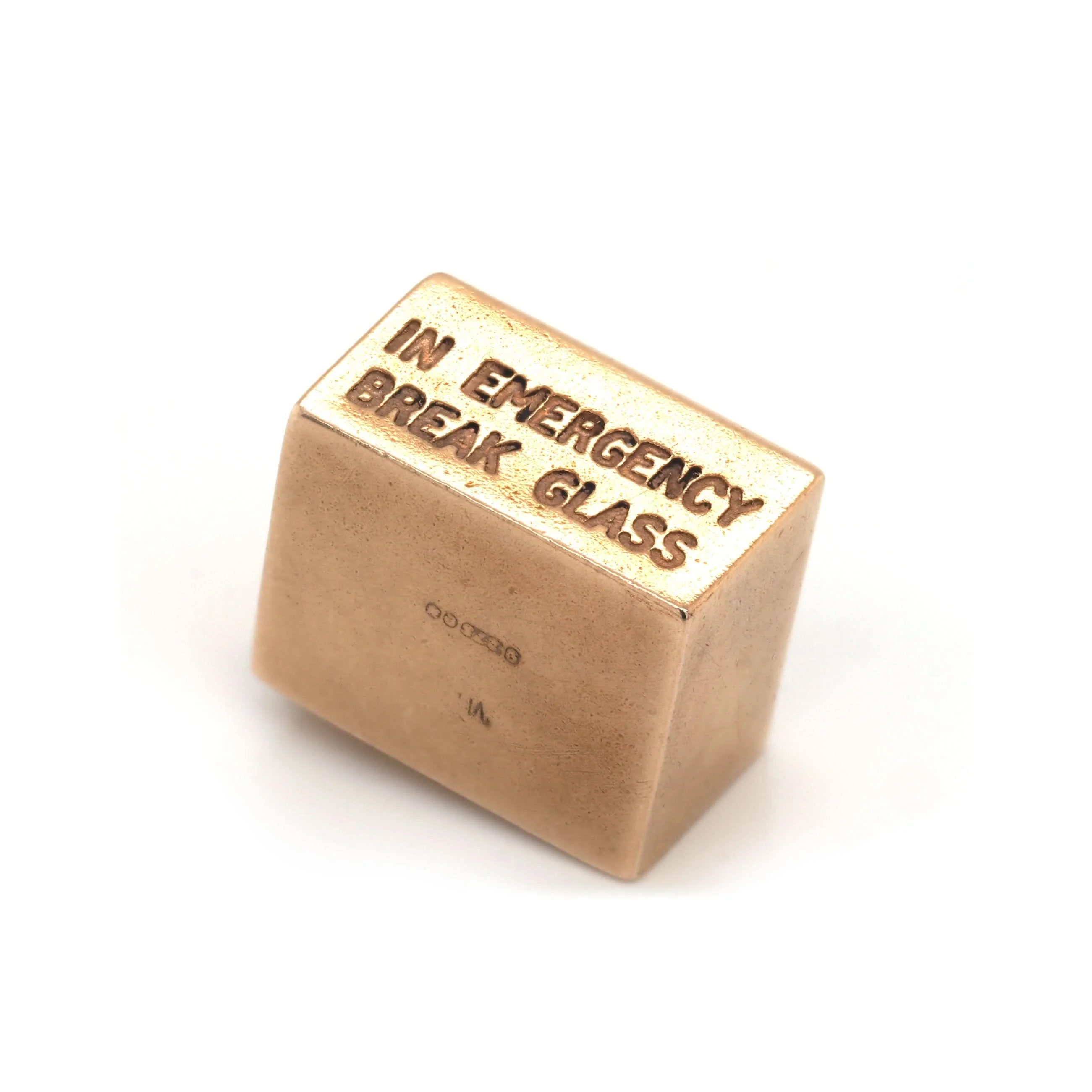 9ct Yellow Gold £1 Emergency Box Charm - Image 2