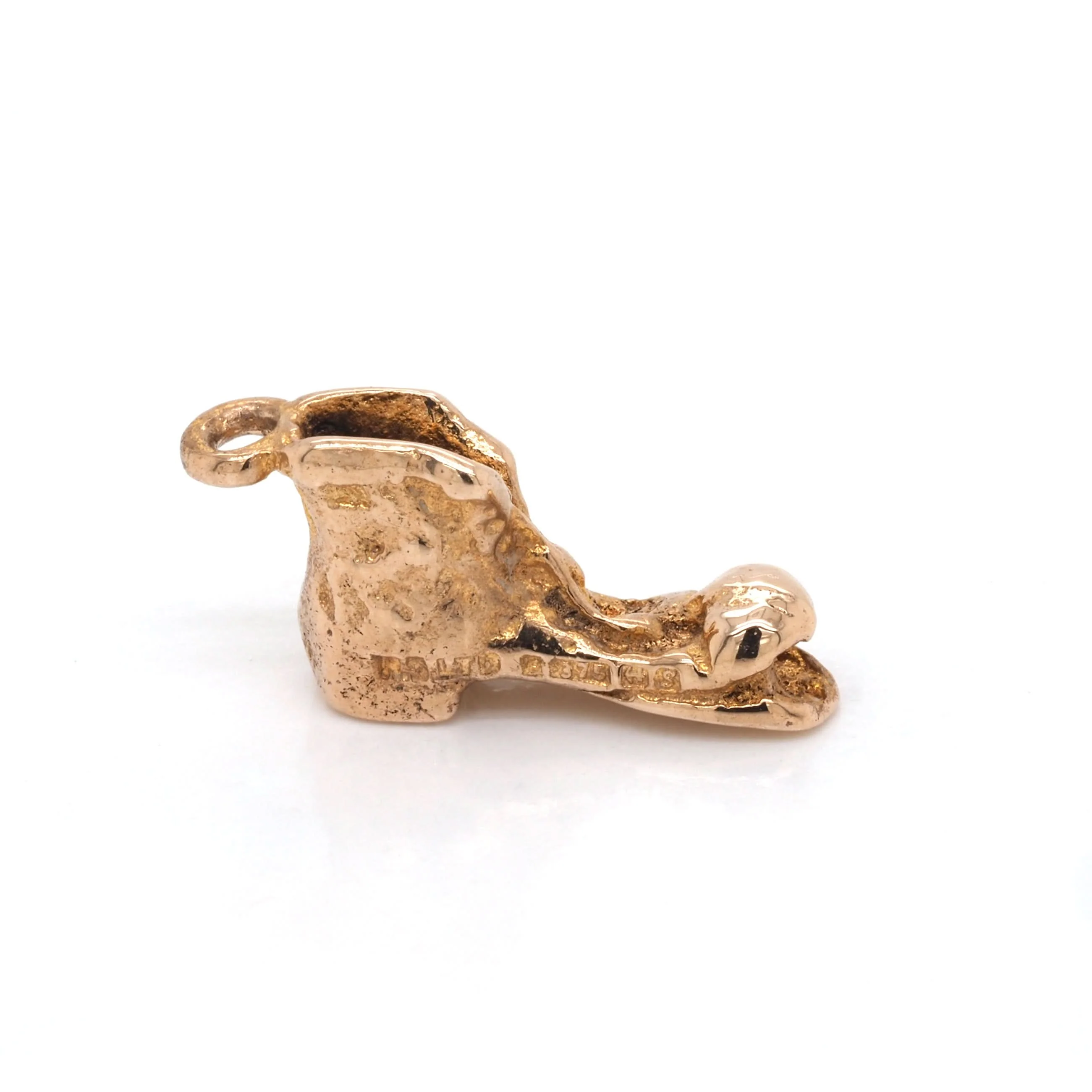 9ct Yellow Gold Boot Charm - Image 2