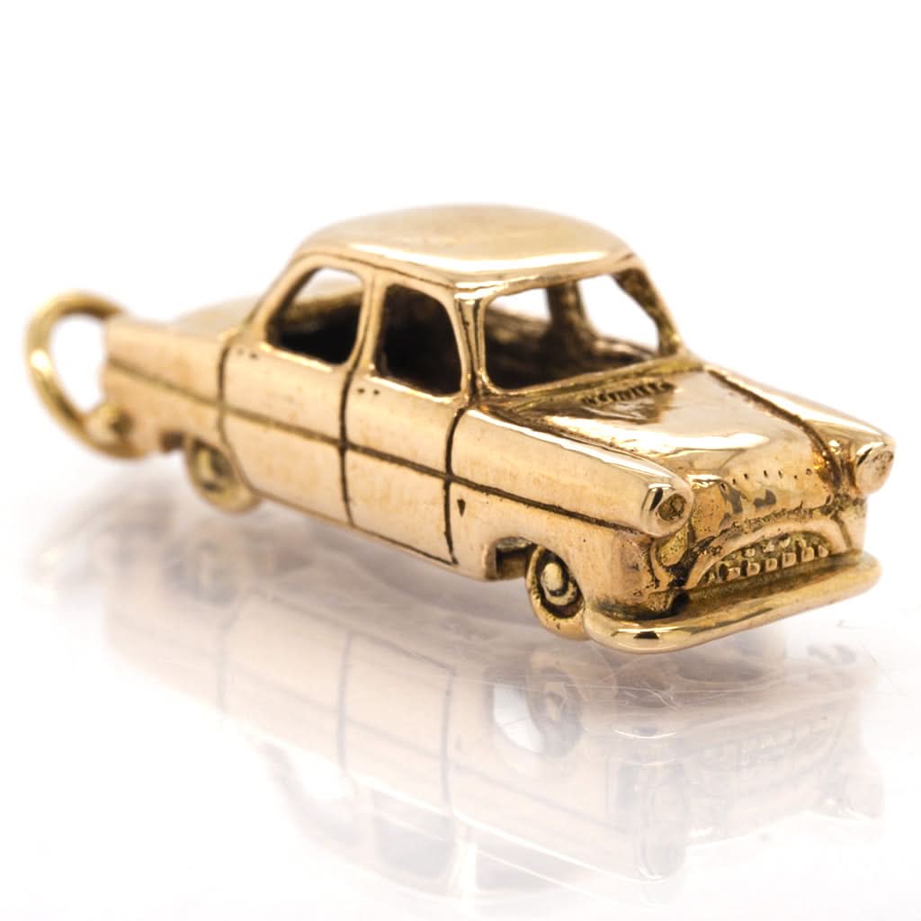 9ct Yellow Gold Car Charm - Image 2