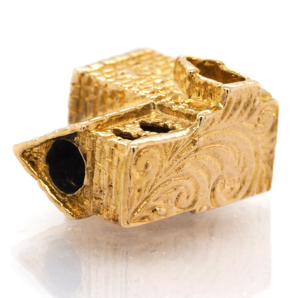 9ct Yellow Gold Church Charm - Image 2