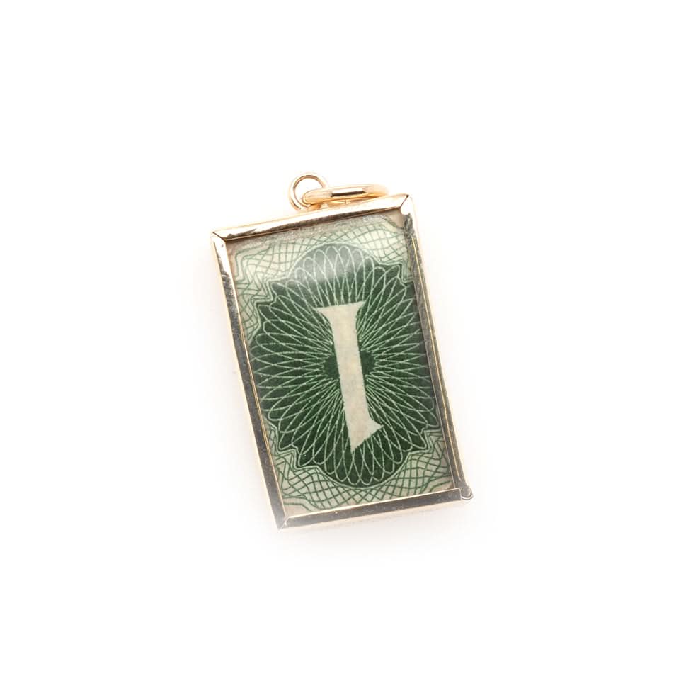 9ct Yellow Gold Emergency Shilling Box Charm - Image 2