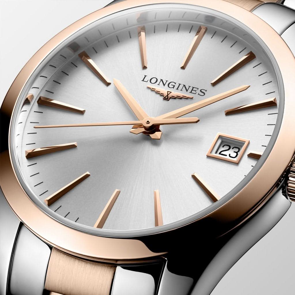 A LONGINES CONQUEST CLASSIC Quartz Date Watch on Bracelet L2.286.3.72.7 - Image 2