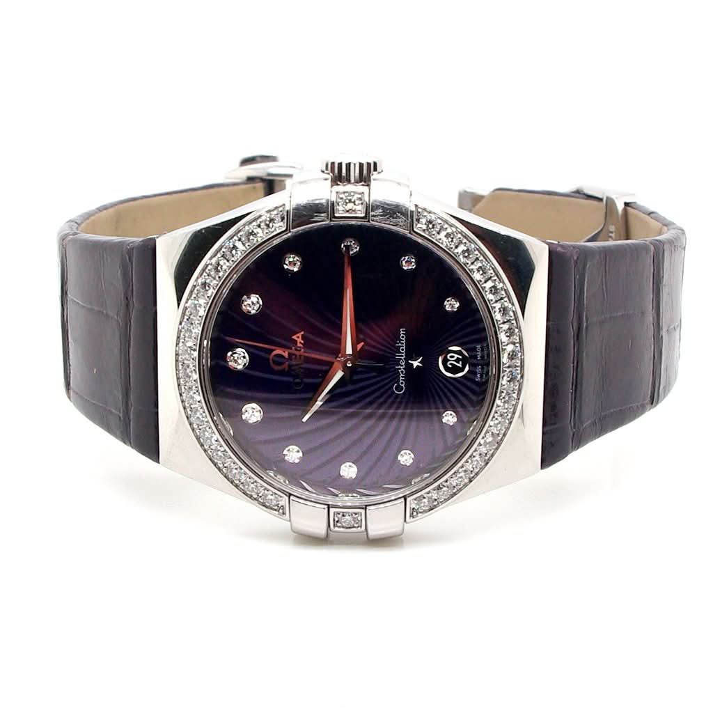 Omega Constellation Stainless Steel and Diamond Quartz Vintage Watch - 2012 - Image 3