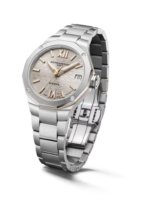 Baume et Mercier Riviera Ladies Steel Watch 10730 - Image 3
