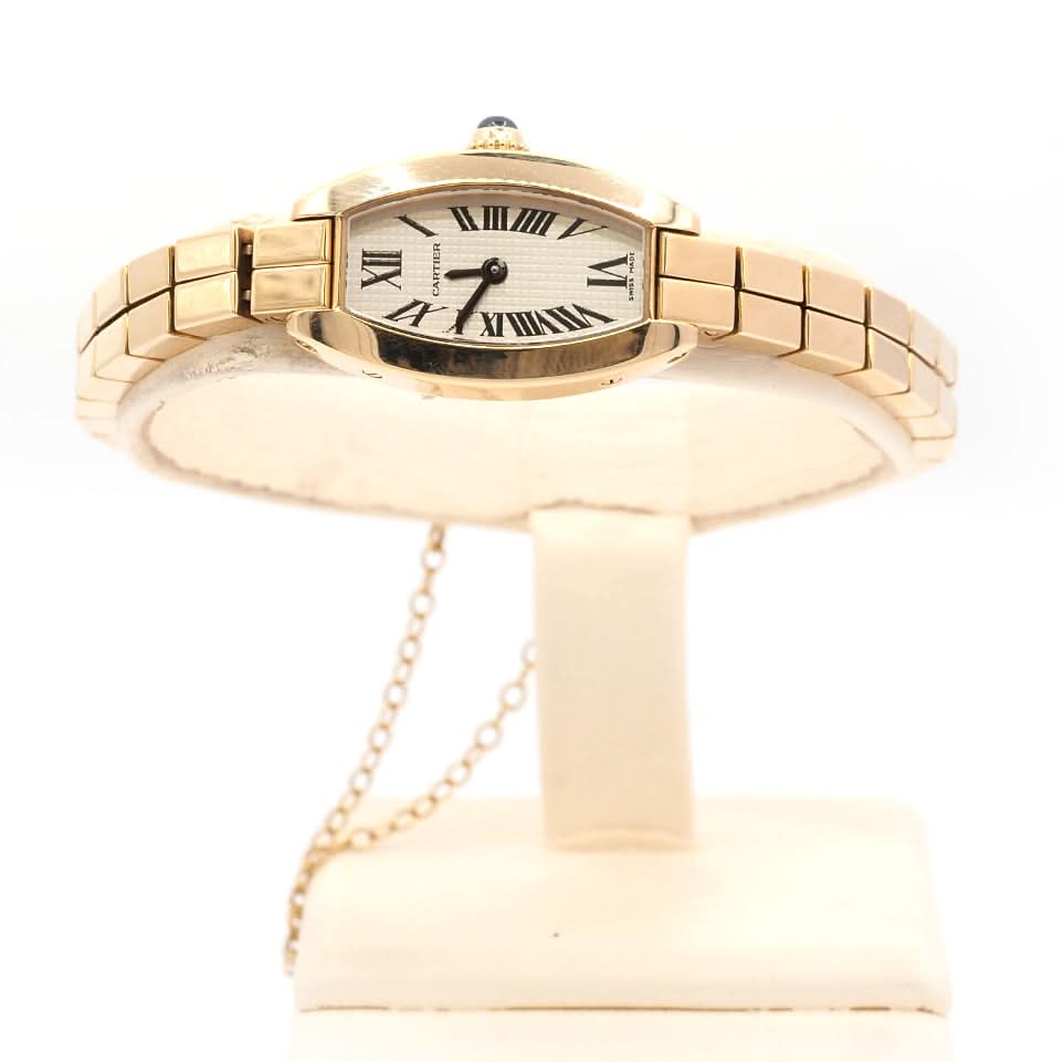 Cartier Mini Tonneau Watch – 18ct Yellow Gold - Image 2