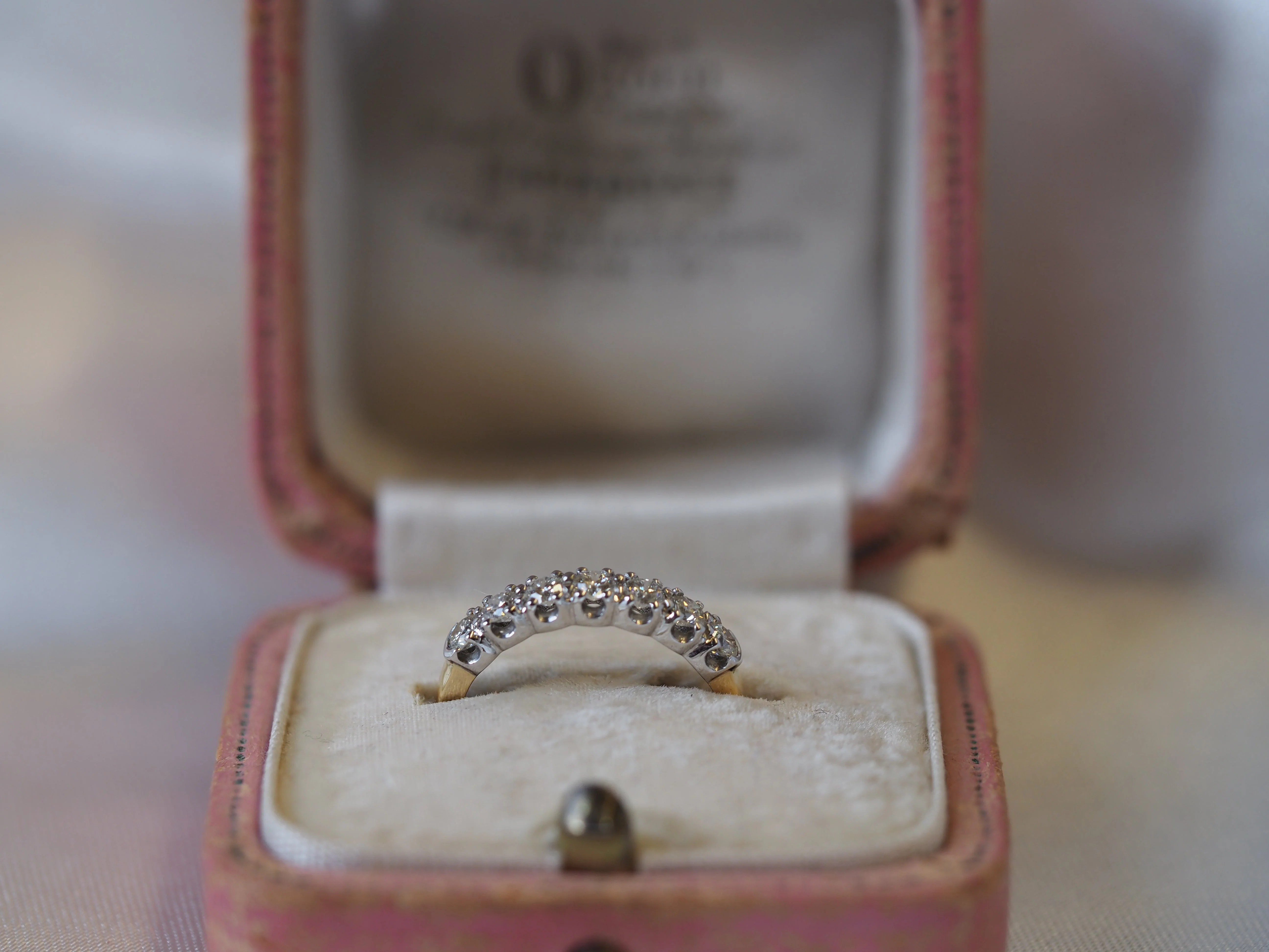 Diamond Half-Eternity Ring in 18ct Yellow Gold - Image 2