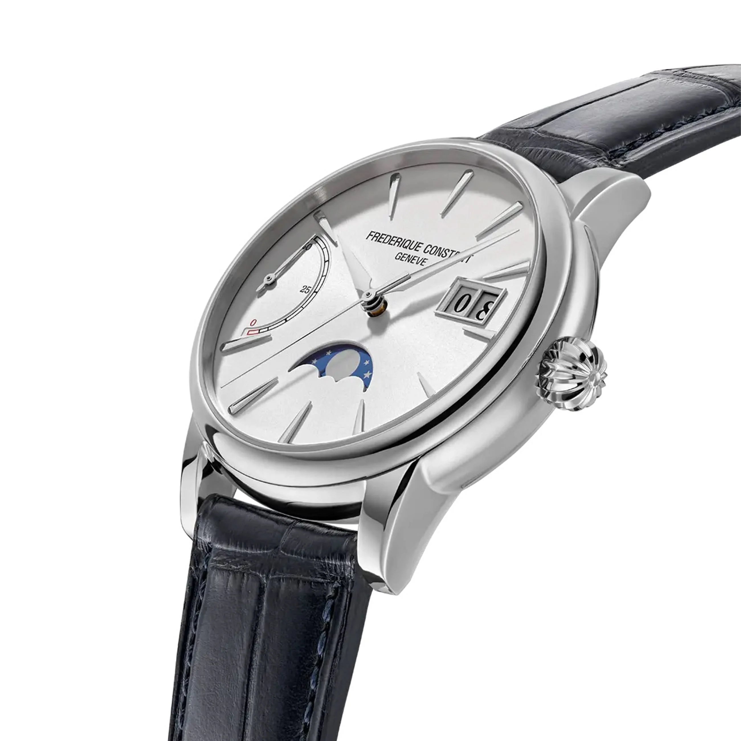 Frederique Constant Classic Power Reserve Big Date Manufacture Automatic Watch, FC-735S3H6 - Image 2