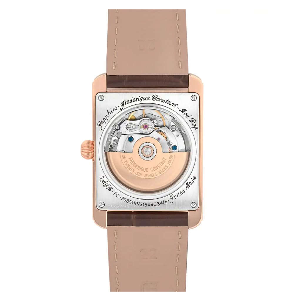 Frederique Constant Classics Rose Gold PVD Date Watch FC-303V4C4 - Image 2