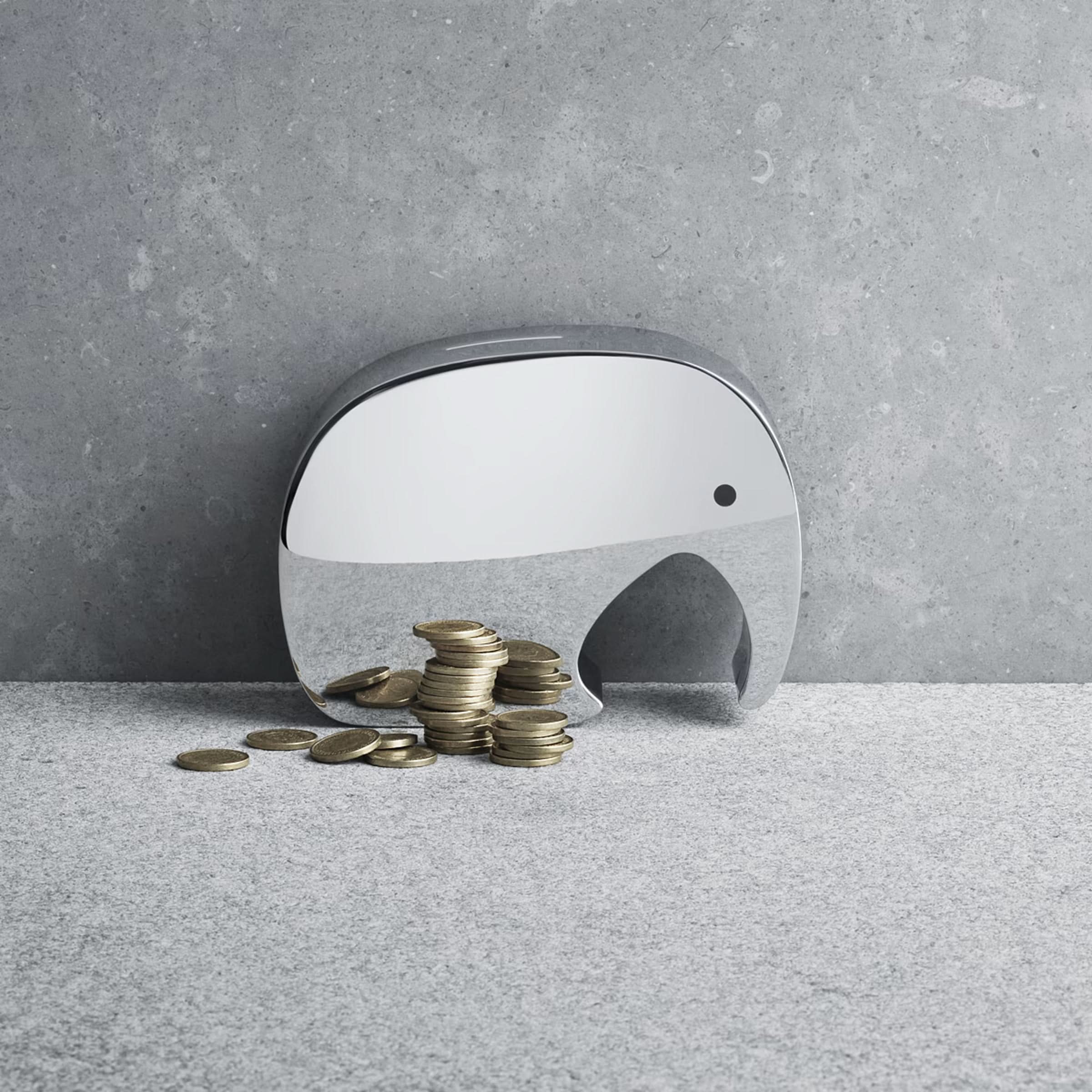 Georg Jensen Moneyphant Money Bank - Stainless Steel (3580035) - Image 2