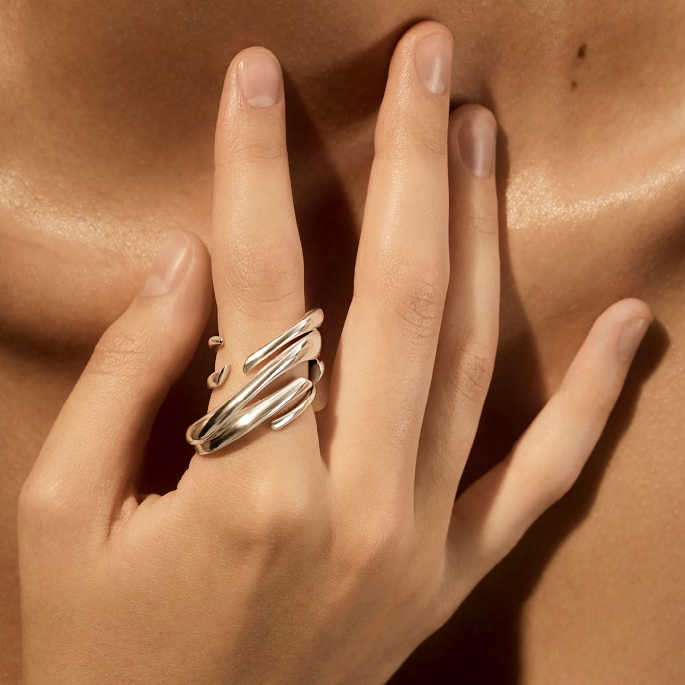 Georg Jensen Silver ARC Ring - Image 2