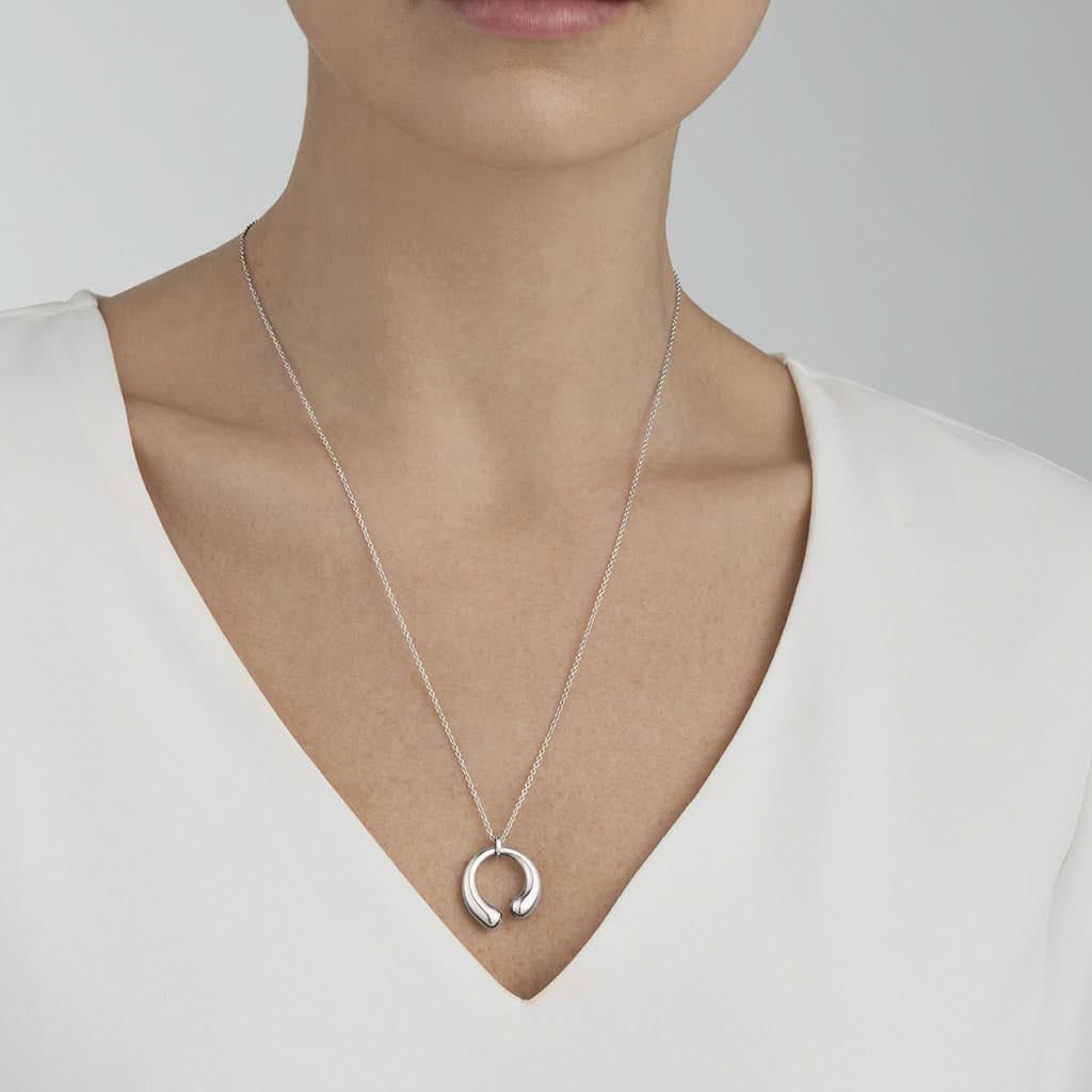 Georg Jensen Silver Mercy Pendant 10015156 - Image 2