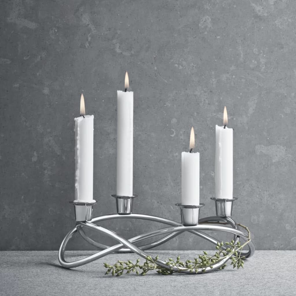 Georg Jensen Stainless Steel Season Candle Holder 3586511 - Image 2
