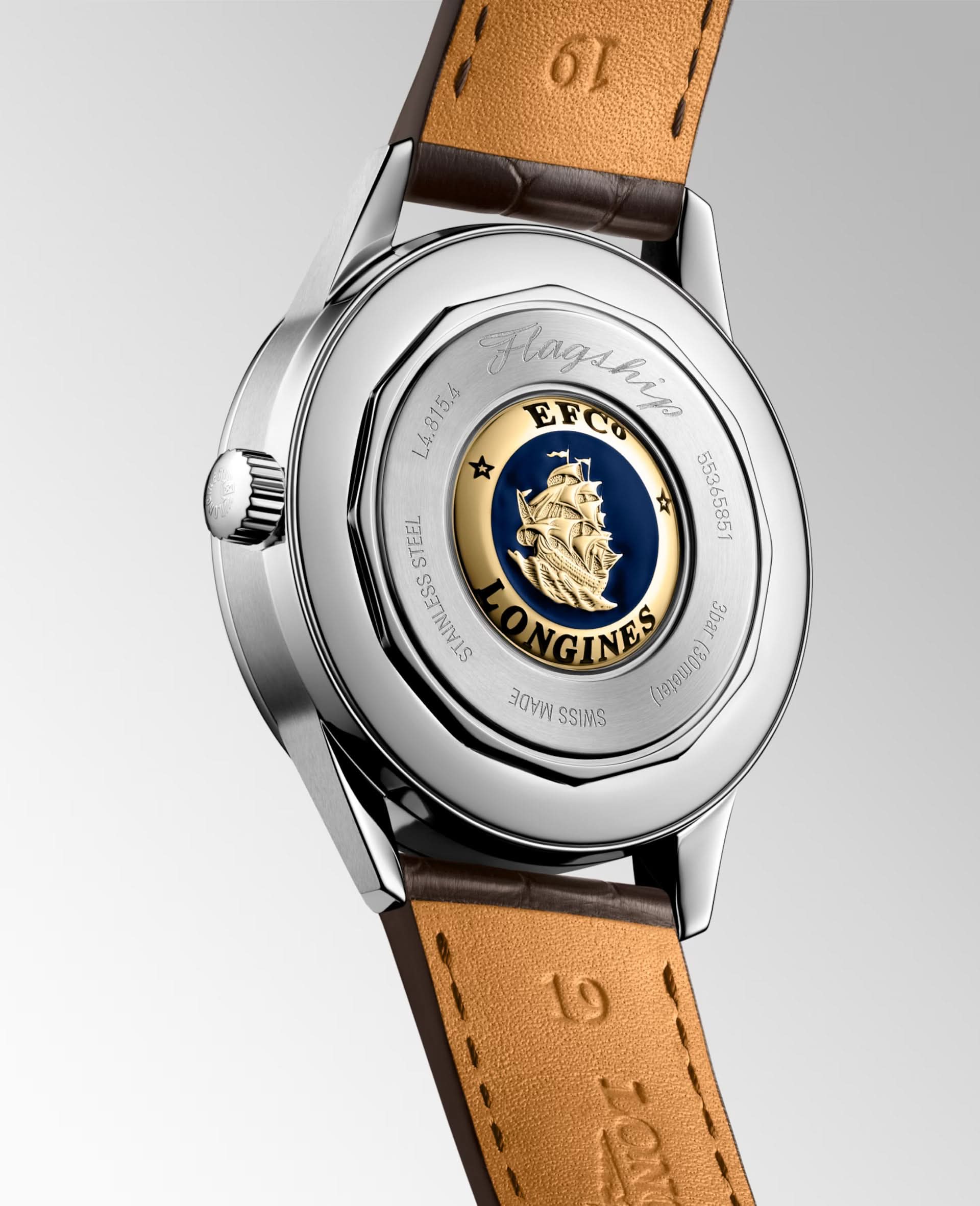 LONGINES FLAGSHIP Steel Gents Automatic Watch L48154782 - Image 3