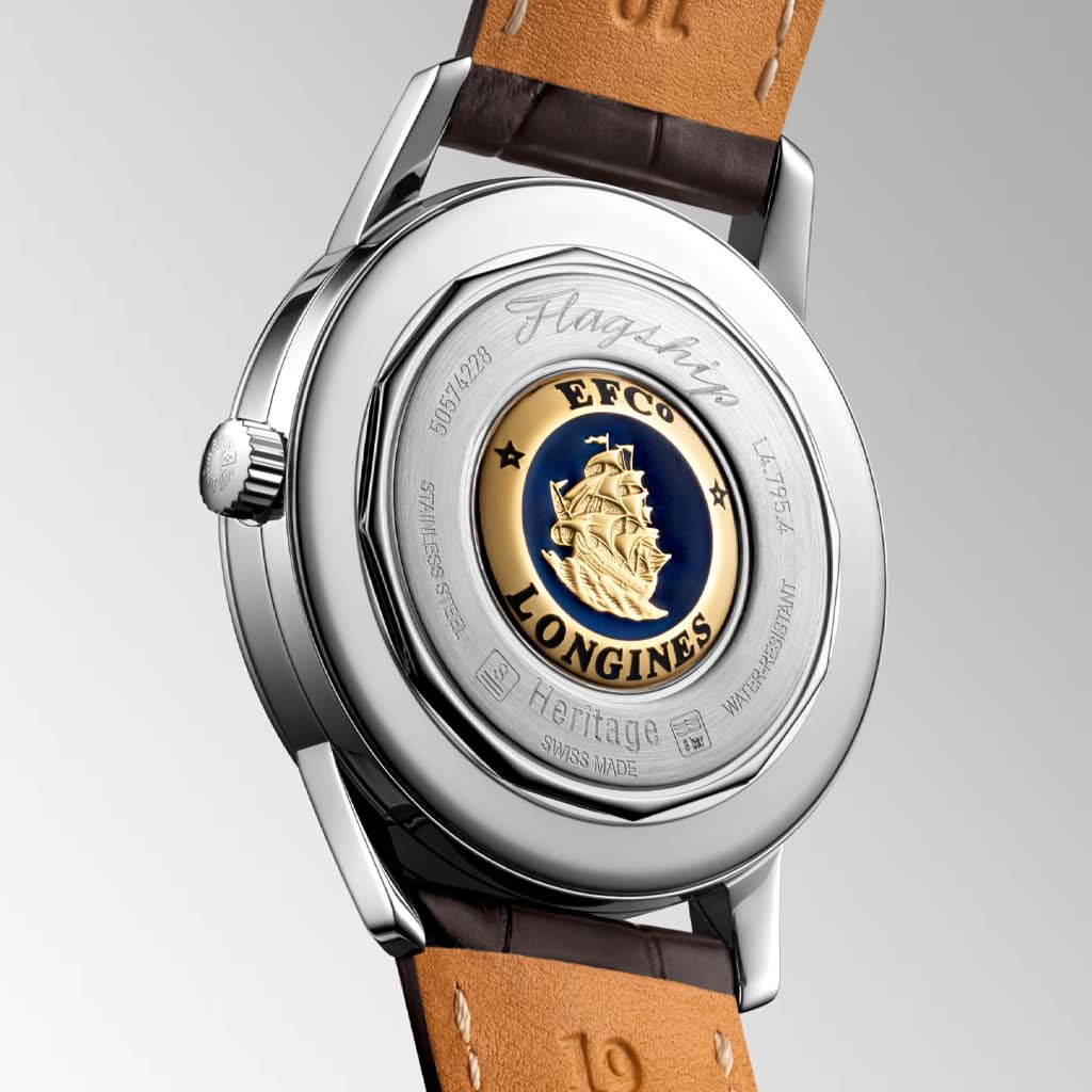 LONGINES FLAGSHIP HERITAGE Steel Gents Automatic Watch L4.795.4.78.2 - Image 3