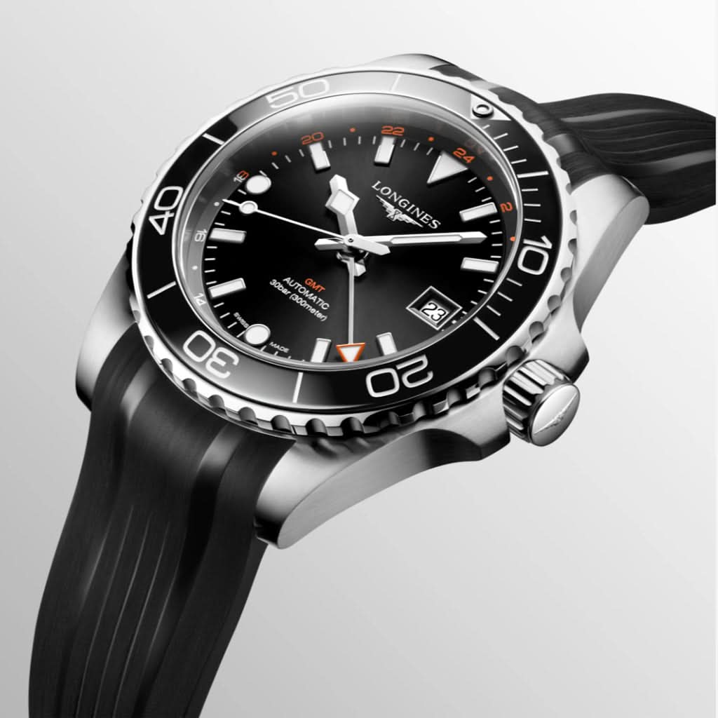LONGINES HYDROCONQUEST GMT Automatic Date Watch L37904569 - Image 2