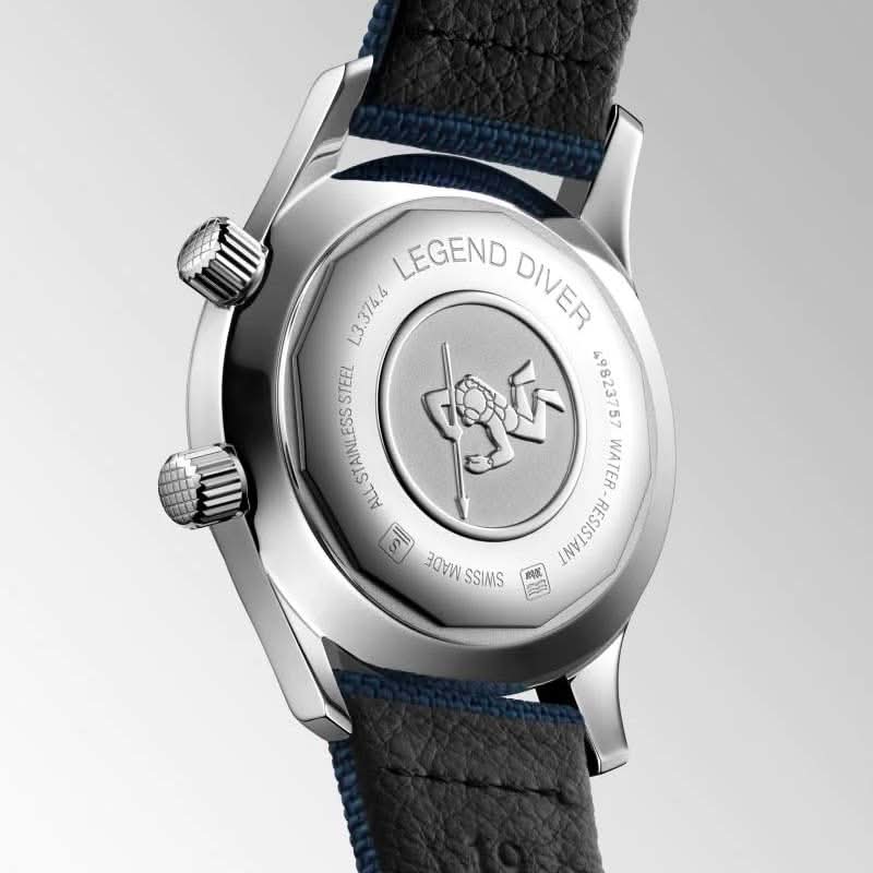 LONGINES LEGEND DIVER Gents Steel Automatic Watch L37644902 - Image 2