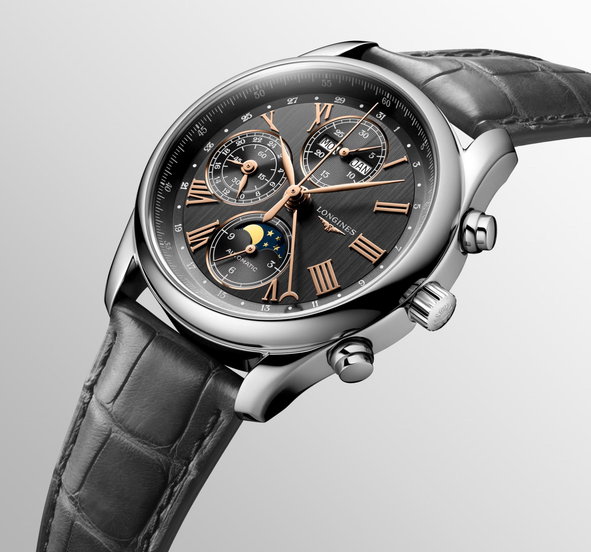 LONGINES MASTER COLLECTION Automatic Gents Chronograph Watch L26734612 - Image 2