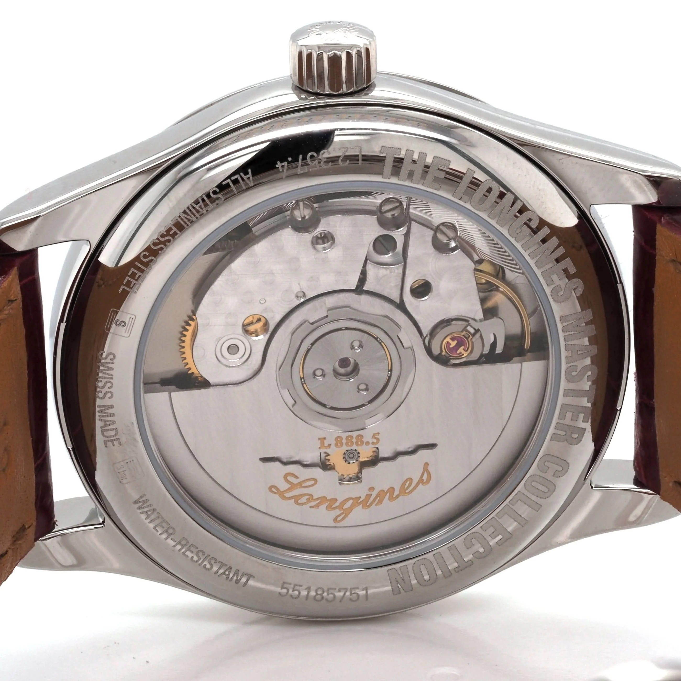 LONGINES MASTER COLLECTION Diamond Dot Steel Automatic Watch L23574872 - Image 2
