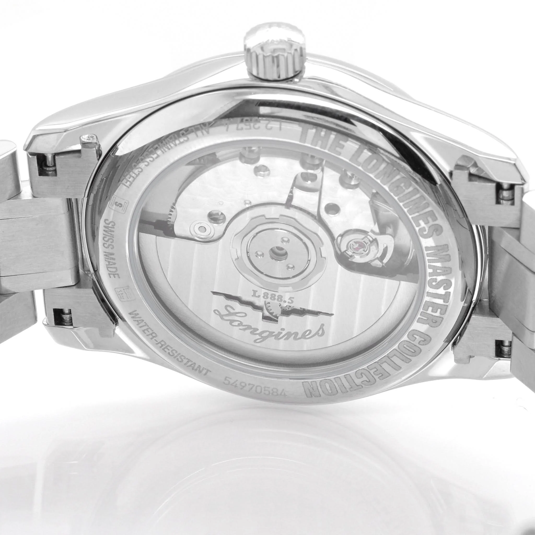 Longines Master Collection Steel Ladies Automatic Watch L23574076 - Image 2