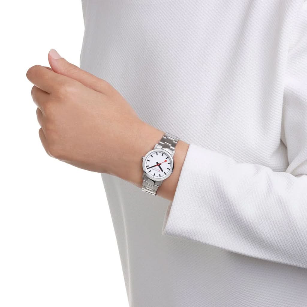 Mondaine Classic Stainless Steel Bracelet Watch A658.30323.11SBJ - Image 2