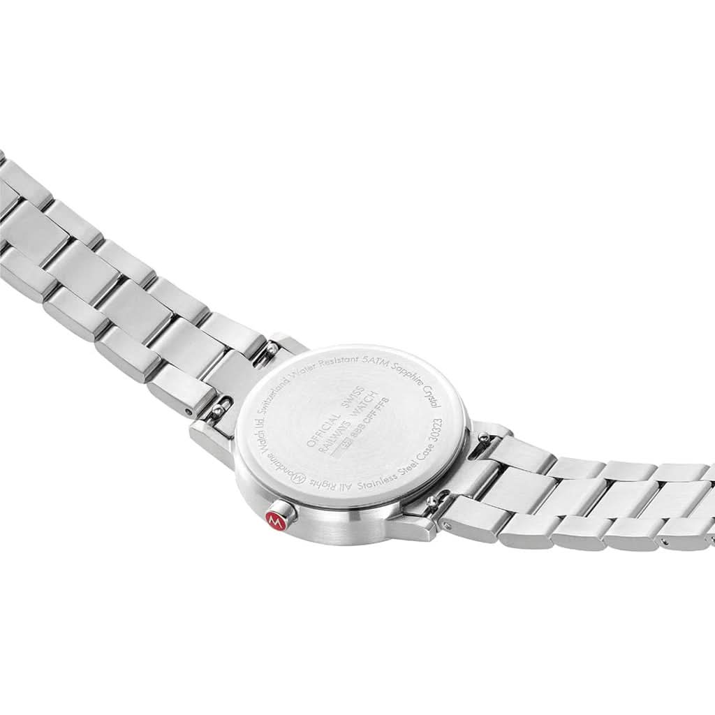 Mondaine Classic Stainless Steel Bracelet Watch With Grey Dial A658.30323.80SBJ - Image 3