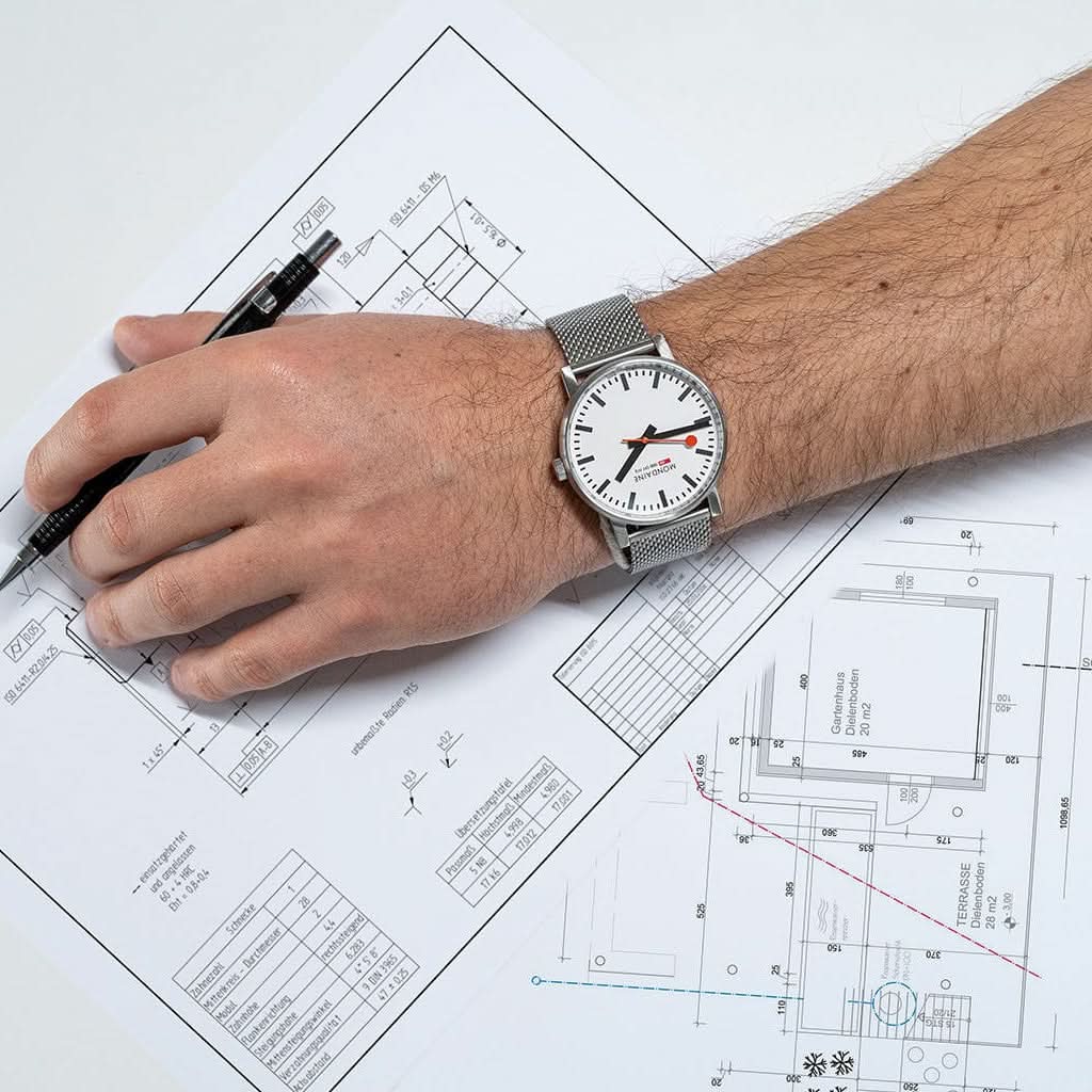 Mondaine Evo2 Stainless Steel Watch MSE.43110.SJ - Image 2