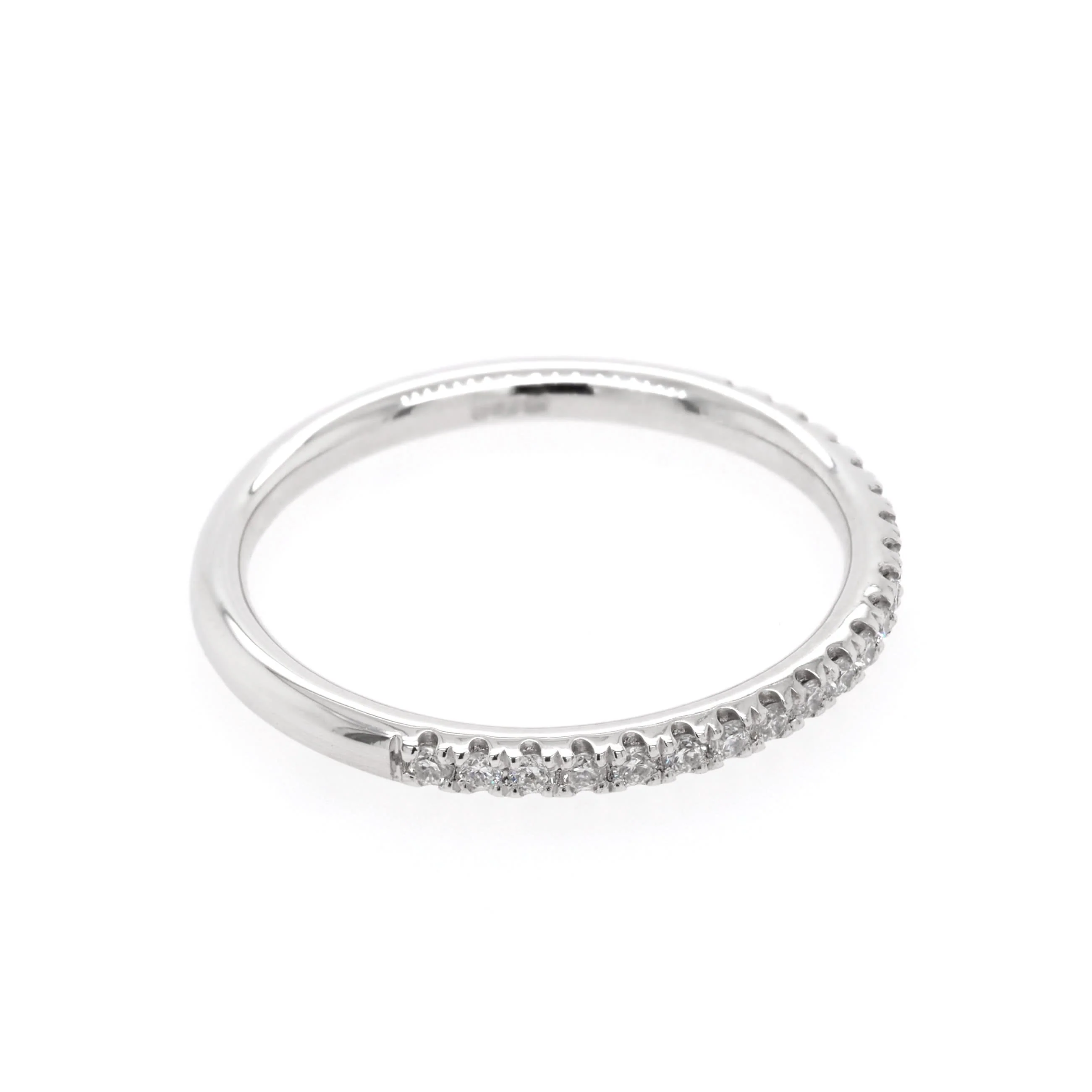 Platinum Diamond Half Eternity Ring, 0.18ct - Image 2