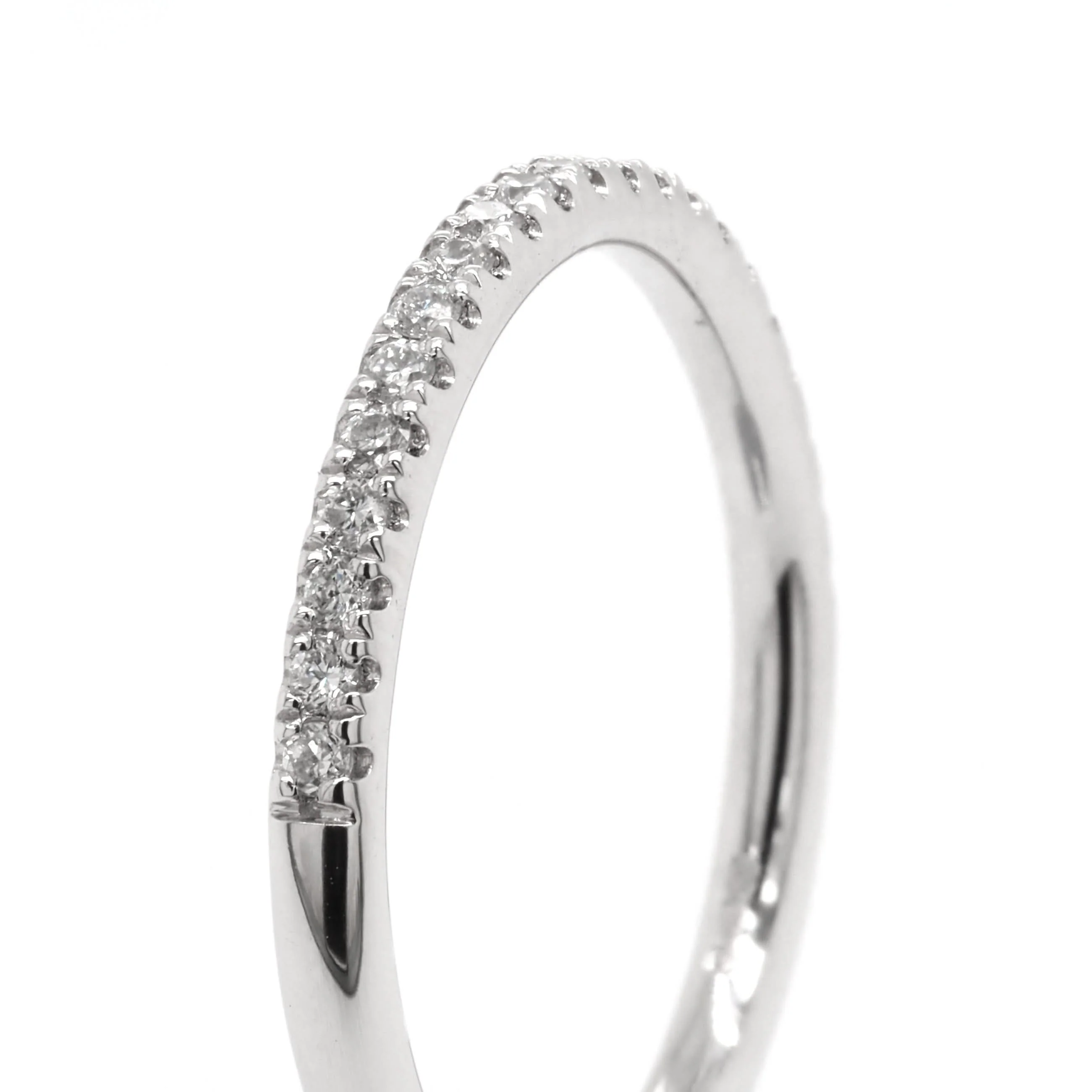 Platinum Diamond Half Eternity Ring, 0.18ct - Image 3