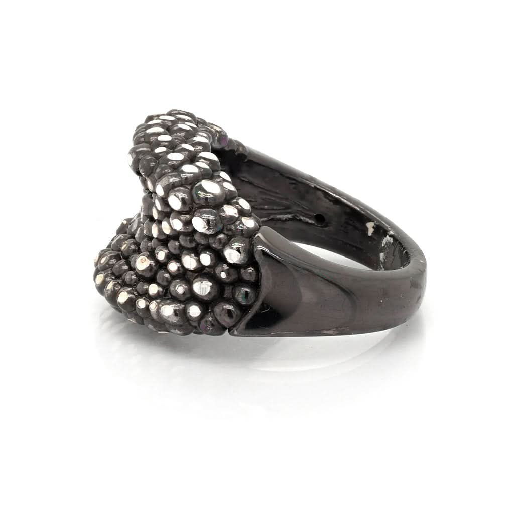 Roberto Coin Black Beaded Ring - Image 2
