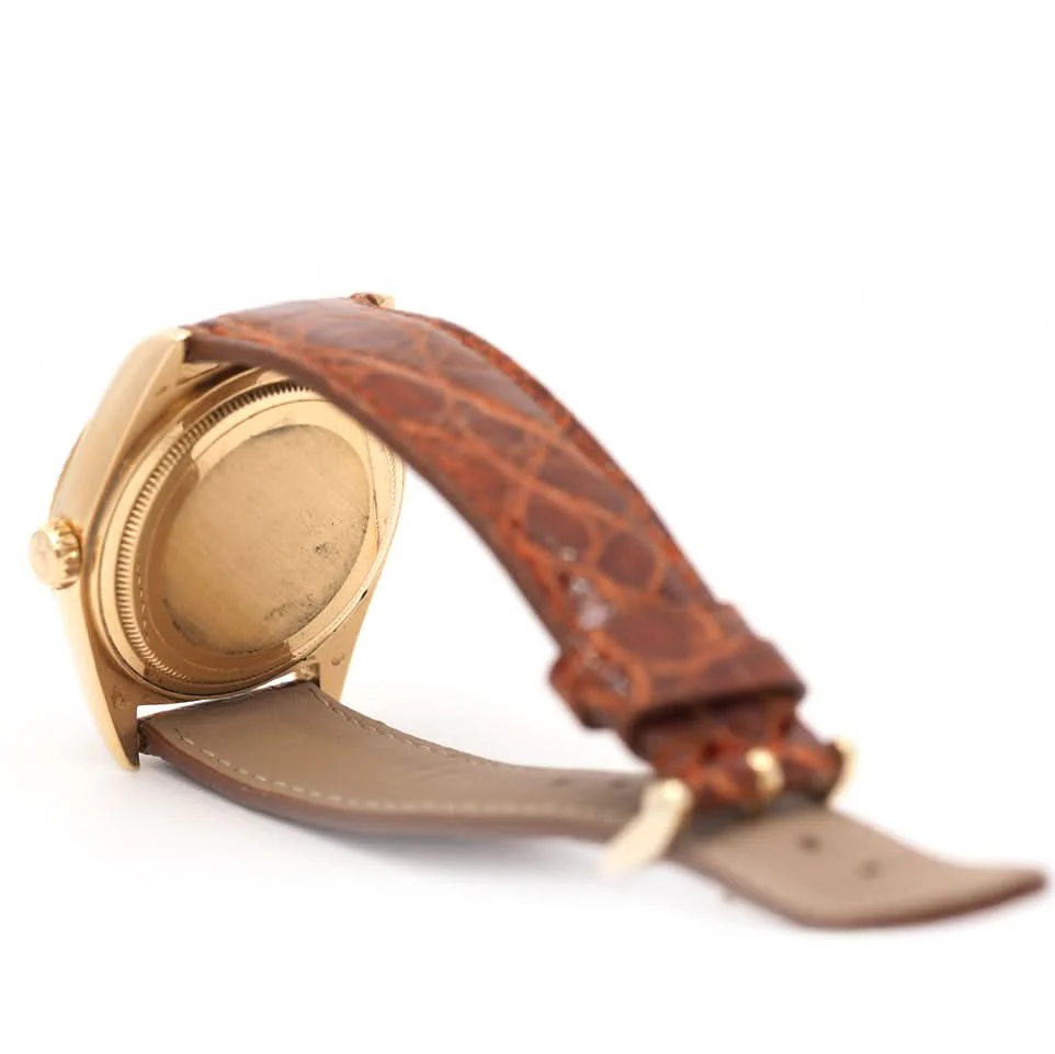Rolex Day-Date – 18ct Yellow Gold, Leather Strap (1978) - Image 2