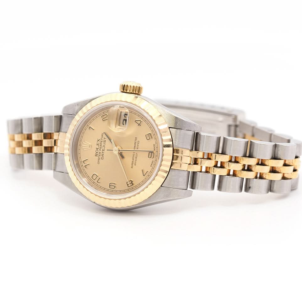 Rolex Ladies Datejust Watch – Steel & 18ct Yellow Gold - Image 3