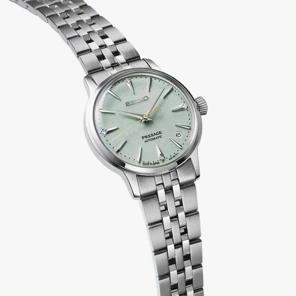 Seiko Presage "Frozen Mojito" Cocktail Time Automatic Watch - Image 3