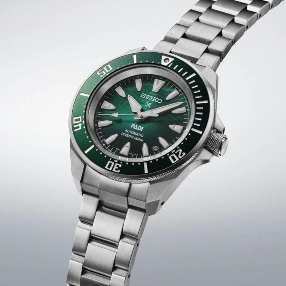 Seiko Prospex PADI 60th Anniversary Automatic Dive Watch – Underwater Green Dial - Image 2