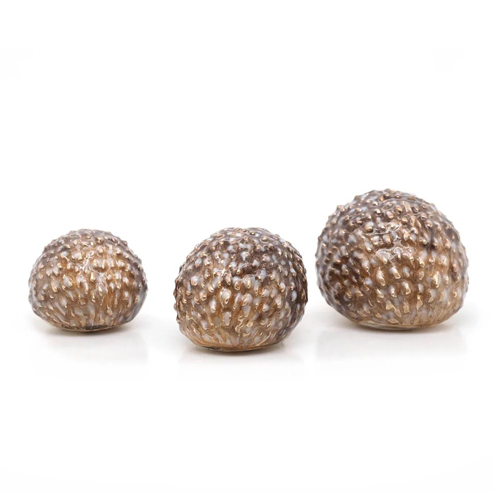 Trio of Silver and Enamel Hedgehogs - Image 3
