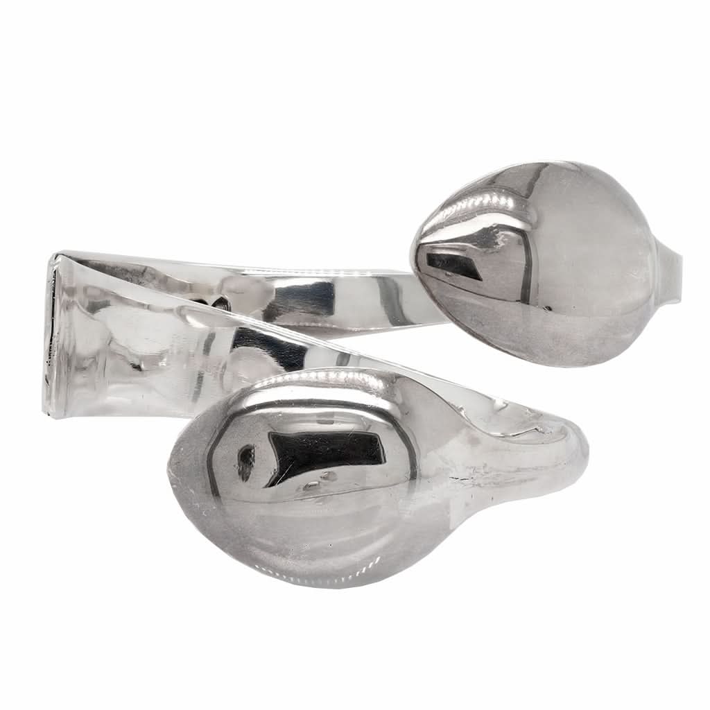 Silver Sugar Tong Bangle - Image 2