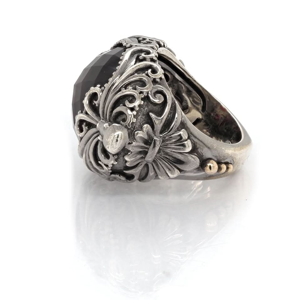 Stephen Webster Raspberry Crystal Haze Octopus Ring - Image 2
