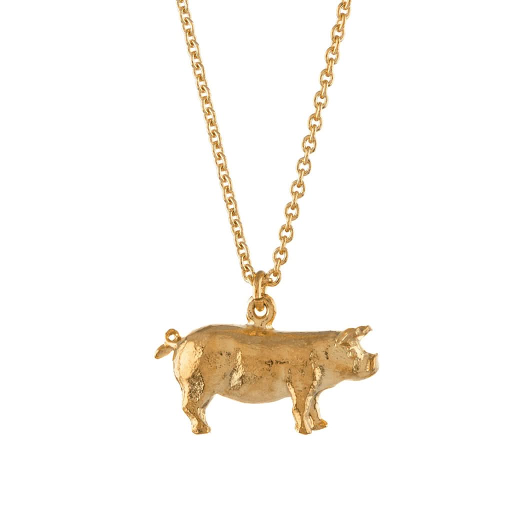 Suffolk Pig Necklace - Image 2